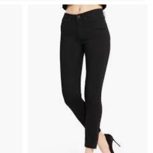 AYR high rise black skinny jeans